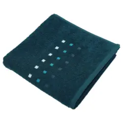 Handtuch 50/100 cm Quattro Petrol