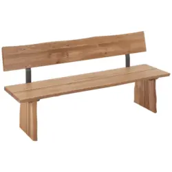 Sitzbank 180/87/46 cm in Eichefarben