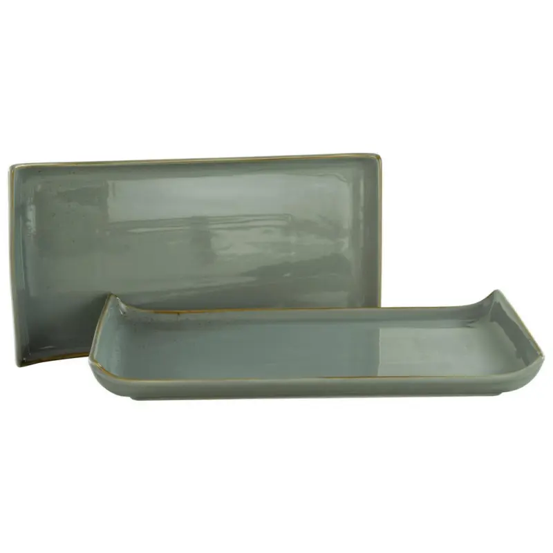 Servierplatten-Set 2-teilig 16,5/33 cm