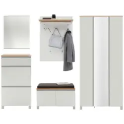 Garderobe 6-teilig in 270/195/40 cm