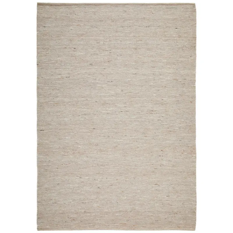 Handwebteppich 130/190 cm Beige