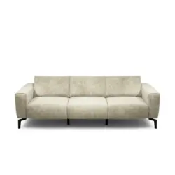 3-Sitzer-Sofa Cosy in Samt Naturfarben