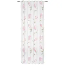 Fertigvorhang transparent