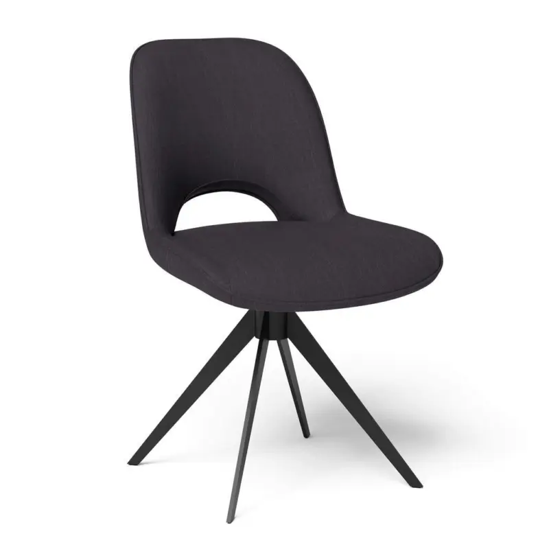 Stuhl Lederauswahl, Stoffauswahl, Sitzfl&auml;che 360&deg; drehbar, automatische R&uuml;ckholfunktion Echtleder