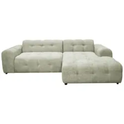Ecksofa Runo in Boucl&eacute; Beige 270/175 cm