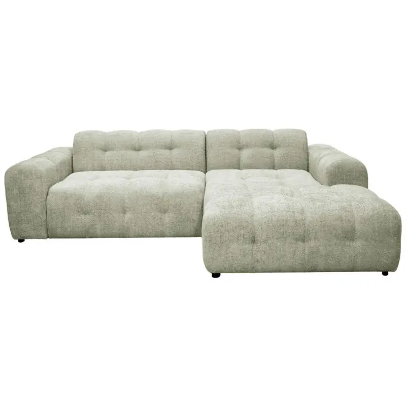 Ecksofa Runo in Boucl&eacute; Beige 270/175 cm