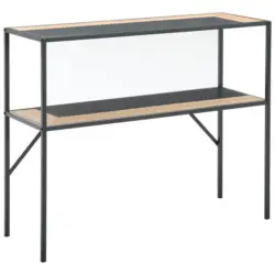 Konsolentisch in Holz, Metall, Holzwerkstoff 100/79/35 cm