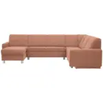 XXXLutz Lauterach - Ihr M&ouml;belhaus bei Bregenz Wohnlandschaft in Chenille Orange