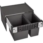 XXXLutz Lauterach - Ihr M&ouml;belhaus bei Bregenz Einbauabfallsammler 30 + 19 l Metall, Kunststoff