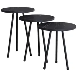 Beistelltischset in Holzwerkstoff 35/51.8/35 cm