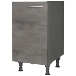 Sp&uuml;lenunterschrank 45/87/56 cm in Schieferfarben