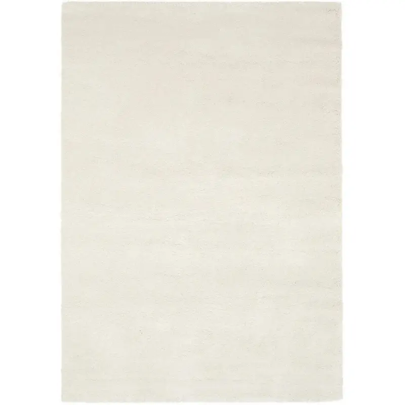 Webteppich 160/230 cm Wei&szlig;