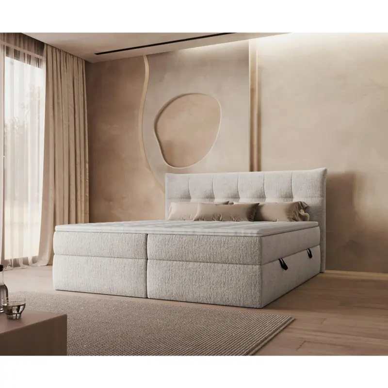 Boxbett 160/200 cm in Wei&szlig;