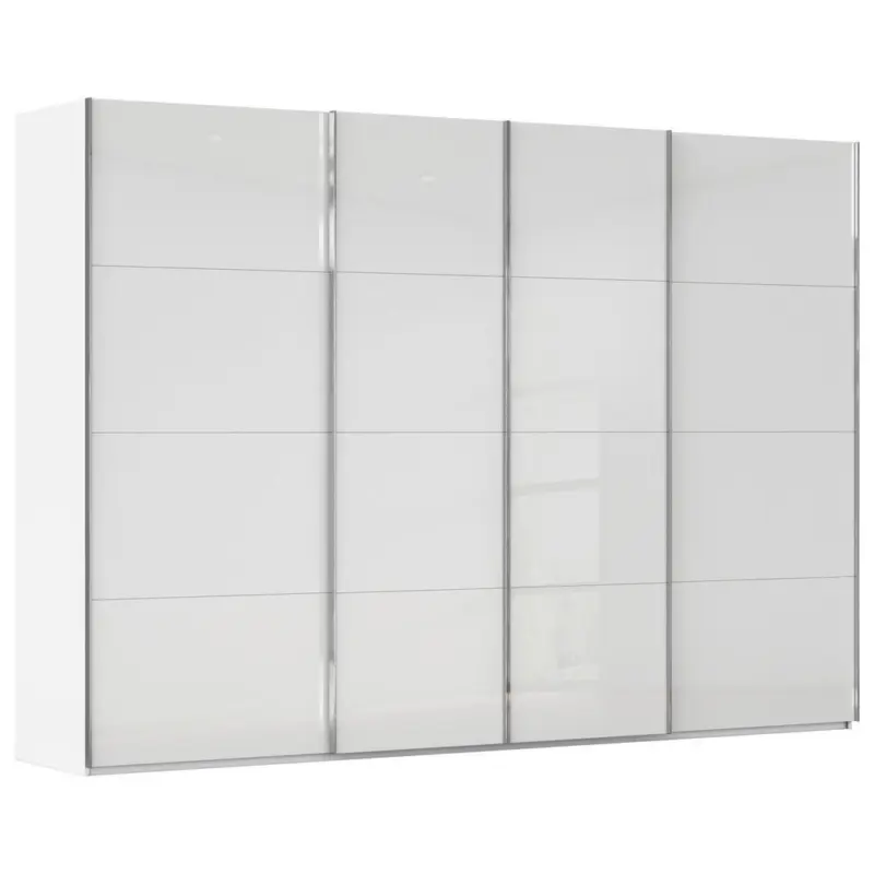 Schwebet&uuml;renschrank in Wei&szlig;