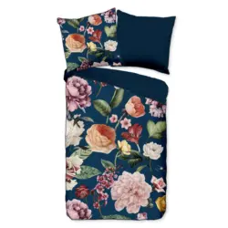 Wendebettw&auml;sche Fiori Satin 155/220 cm