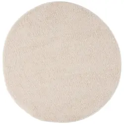 Webteppich 80 cm Creme