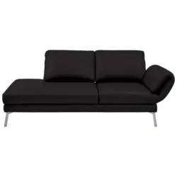 R&eacute;camiere in Echtleder Dunkelbraun