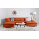 XXXLutz Lauterach - Ihr M&ouml;belhaus bei Bregenz Wohnlandschaft Ramzes in Terracotta