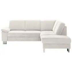 Ecksofa in Cord Beige 248/200 cm