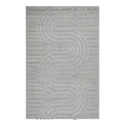 Outdoorteppich 80/150 cm Miles Grau