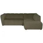 XXXLutz Lauterach - Ihr M&ouml;belhaus bei Bregenz Ecksofa Livoli in Chenille Gr&uuml;n 230/218 cm