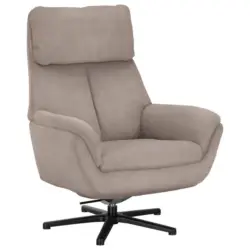 Relaxsessel in Textil Taupe