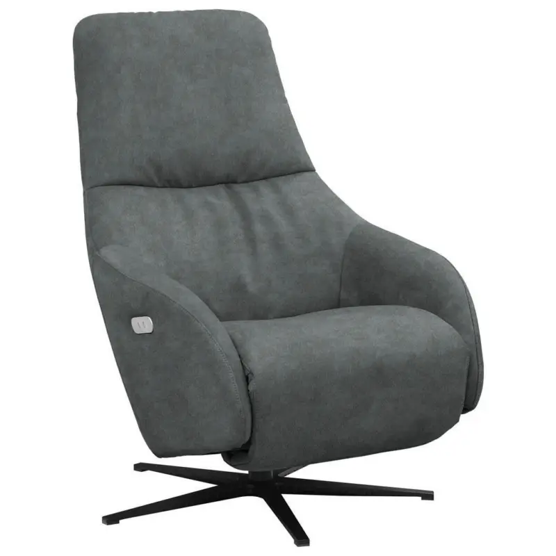 Relaxsessel in Textil Grau