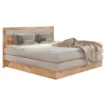 XXXLutz Lauterach - Ihr M&ouml;belhaus bei Bregenz Boxspringbett 180/200 cm in Eichefarben, Beige