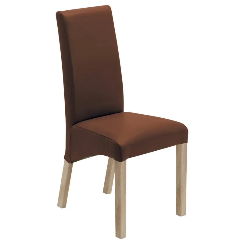 Stuhl Beinauswahl, Stoffauswahl Lederlook