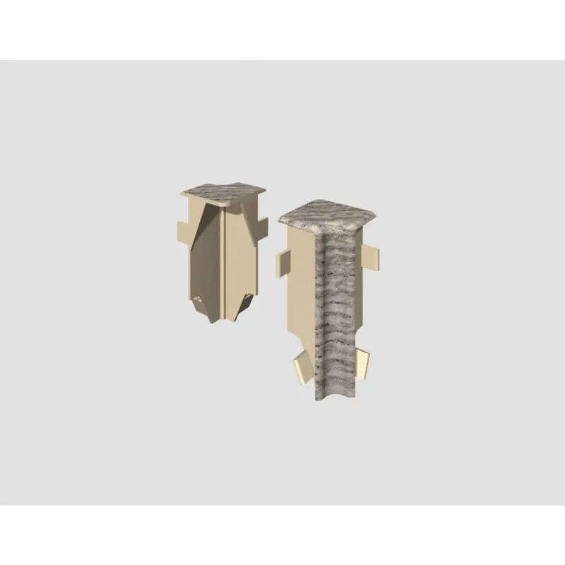 Innenecke Eiche Grau Grau, Eichefarben