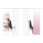 XXXLutz Lauterach - Ihr M&ouml;belhaus bei Bregenz Fl&auml;chenvorhang Magnene, 4-Tlg. in Rosa blickdicht