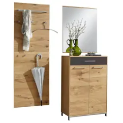 Garderobe 3-teilig in 140/195/37 cm