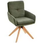 XXXLutz Lauterach - Ihr M&ouml;belhaus bei Bregenz Armlehnstuhl in Holz, Metall, Textil Olivgr&uuml;n