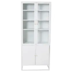 Vitrine in Wei&szlig;