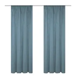 Fertigvorhang halbtransparent