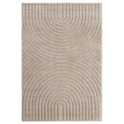 Flachwebeteppich 280/370 cm ART Beige