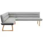 XXXLutz Lauterach - Ihr M&ouml;belhaus bei Bregenz Eckbank 162/237 cm in Hellgrau, Dunkelgrau