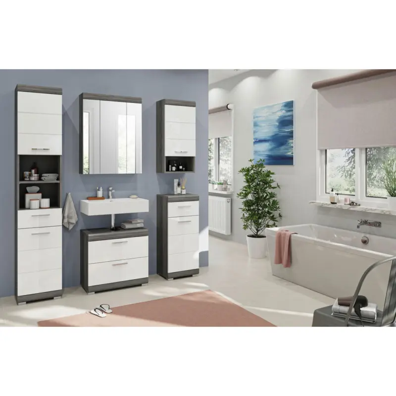 Badezimmer 2-teilig in 60 cm