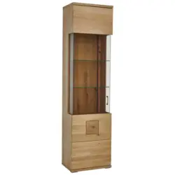 Vitrine in massiv Eiche Alteiche