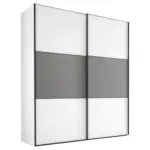 XXXLutz Lauterach - Ihr M&ouml;belhaus bei Bregenz Schwebet&uuml;renschrank in Wei&szlig;, Hellgrau