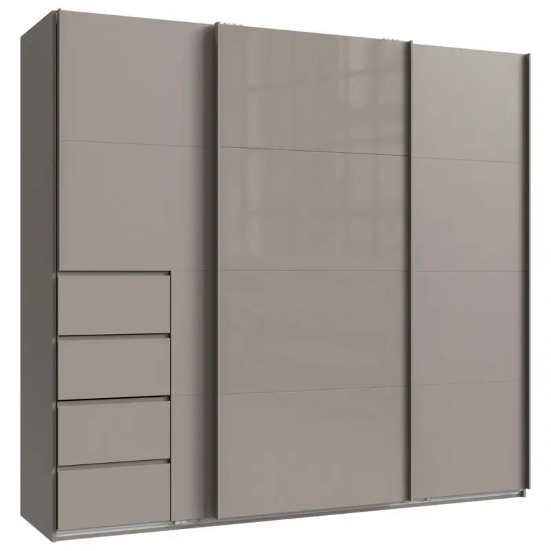 Schwebet&uuml;renschrank in Grau, Sahara