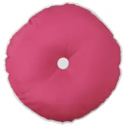 Outdoor-Kissen in Magenta Uni