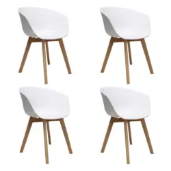 Armlehnstuhl-Set 4 St&uuml;ck