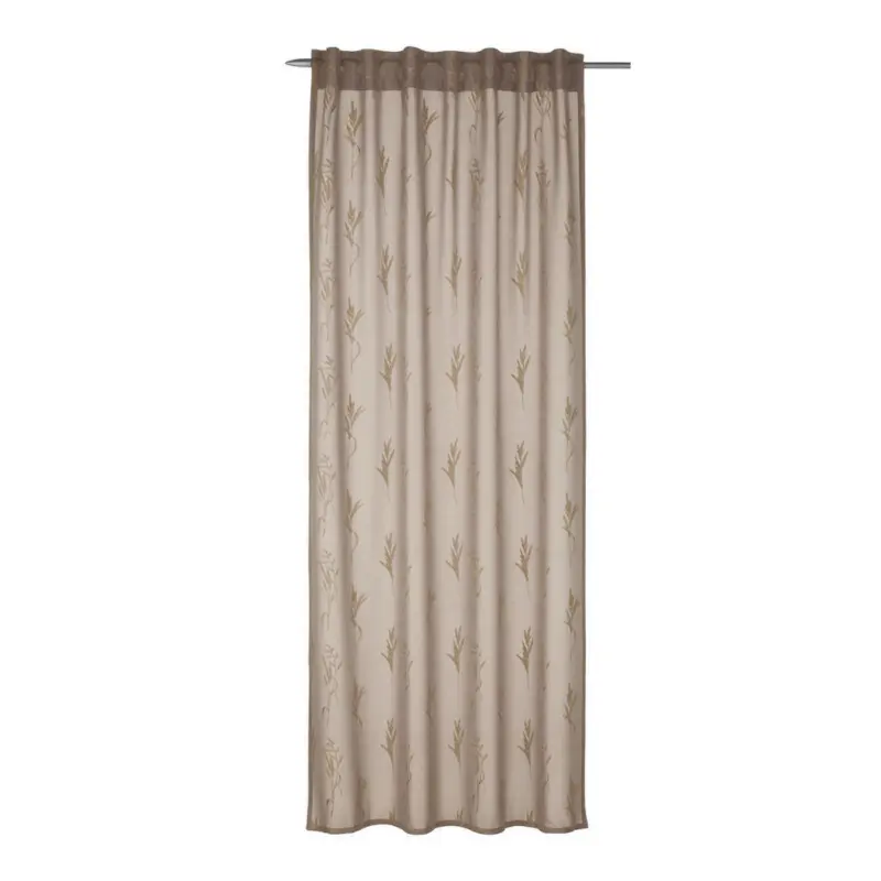 Schlaufenvorhang halbtransparent