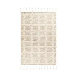 Teppich 200/290 cm Bohist 425 Creme / Khaki Multicolor