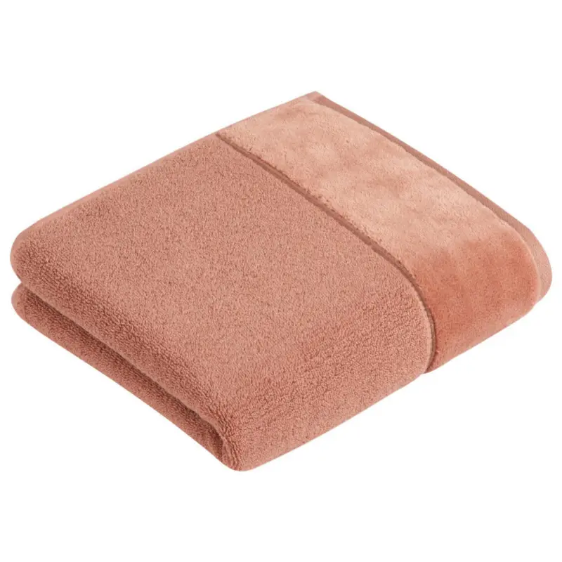 Handtuch 110/60 cm Pure NOS Vossen W&auml;sche Braun