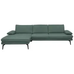 Ecksofa Beldomo Premium in Echtleder Opal 180/310 cm