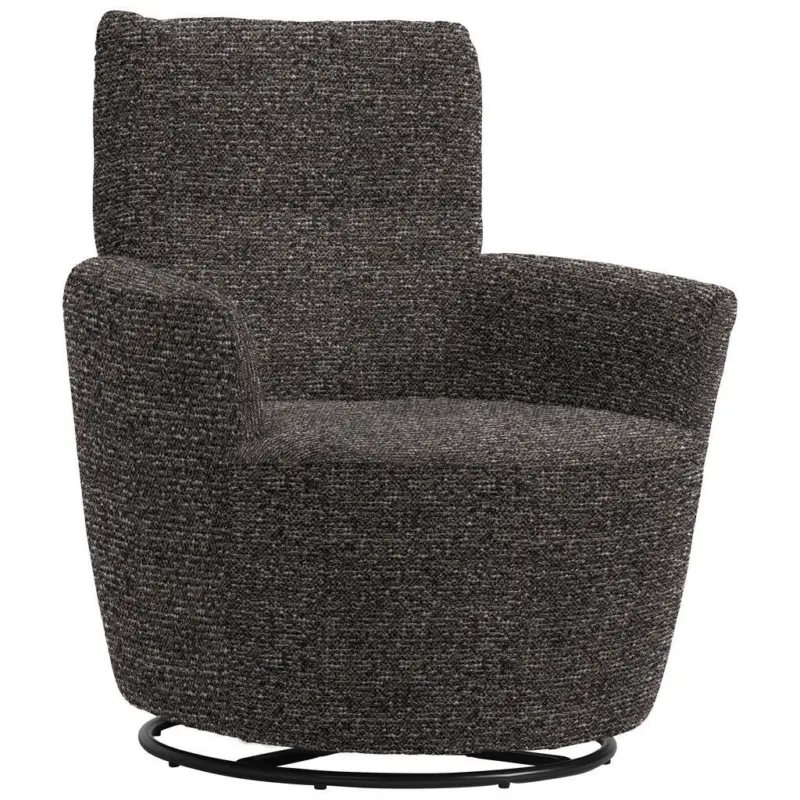 Sessel in Chenille, Flachgewebe Dunkelgrau, Dunkelgr&uuml;n