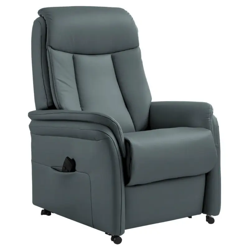 Fernsehsessel in Blau, Grau