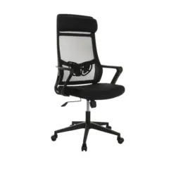 Drehstuhl in Schwarz